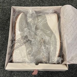 Alex Marie Embellished Wedge Sneakers